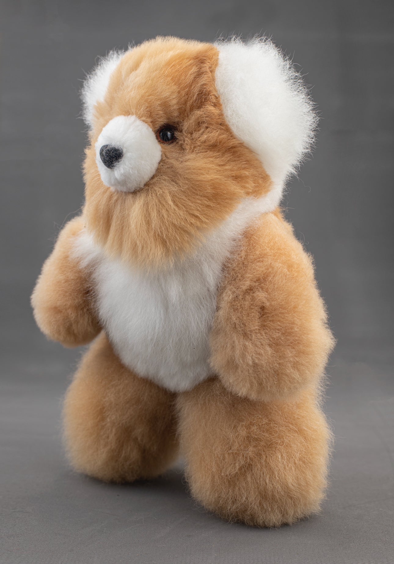Alpaca Fur Stuffed Animal - Teddy Bear