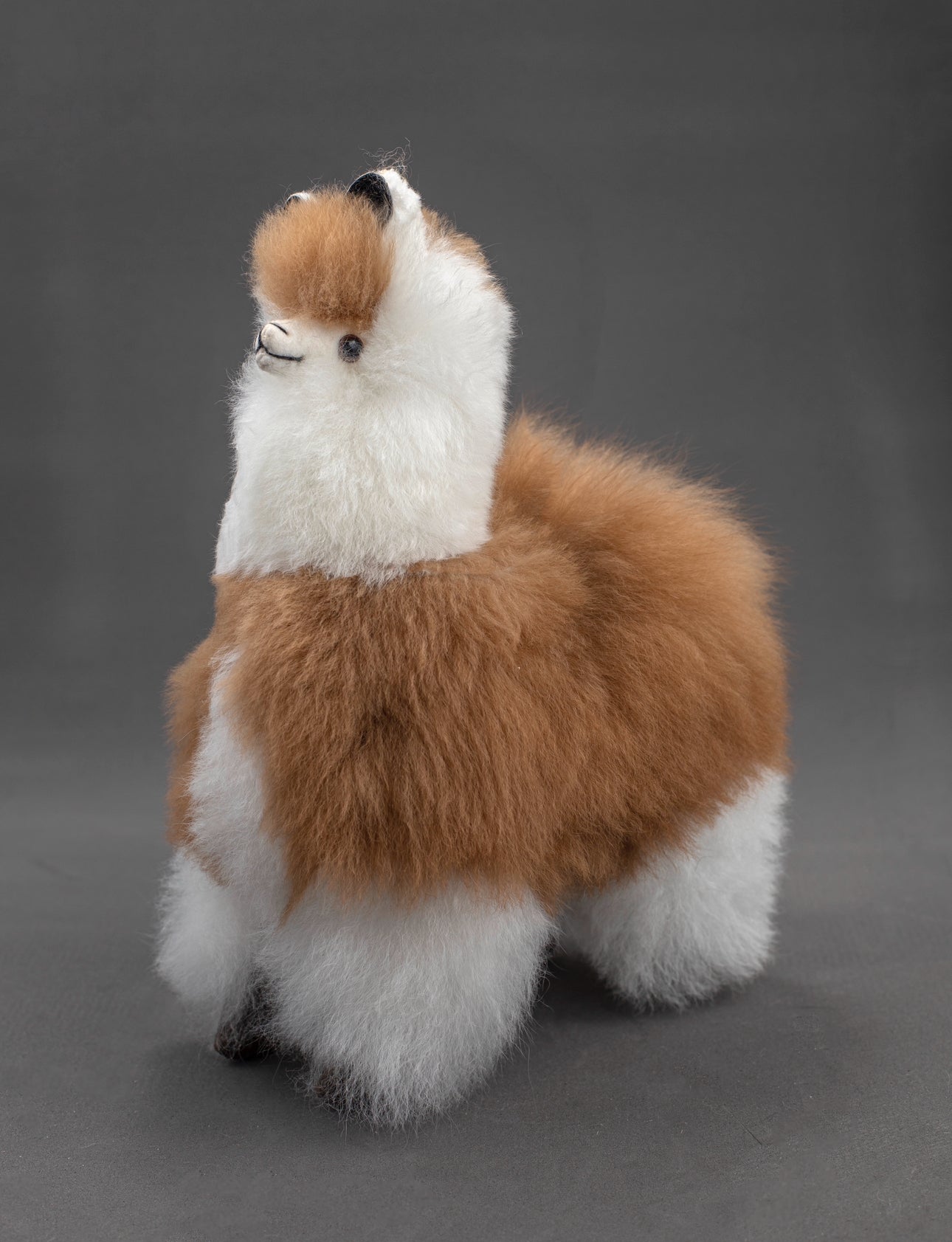 Alpaca Fur Stuffed Animal - Llama