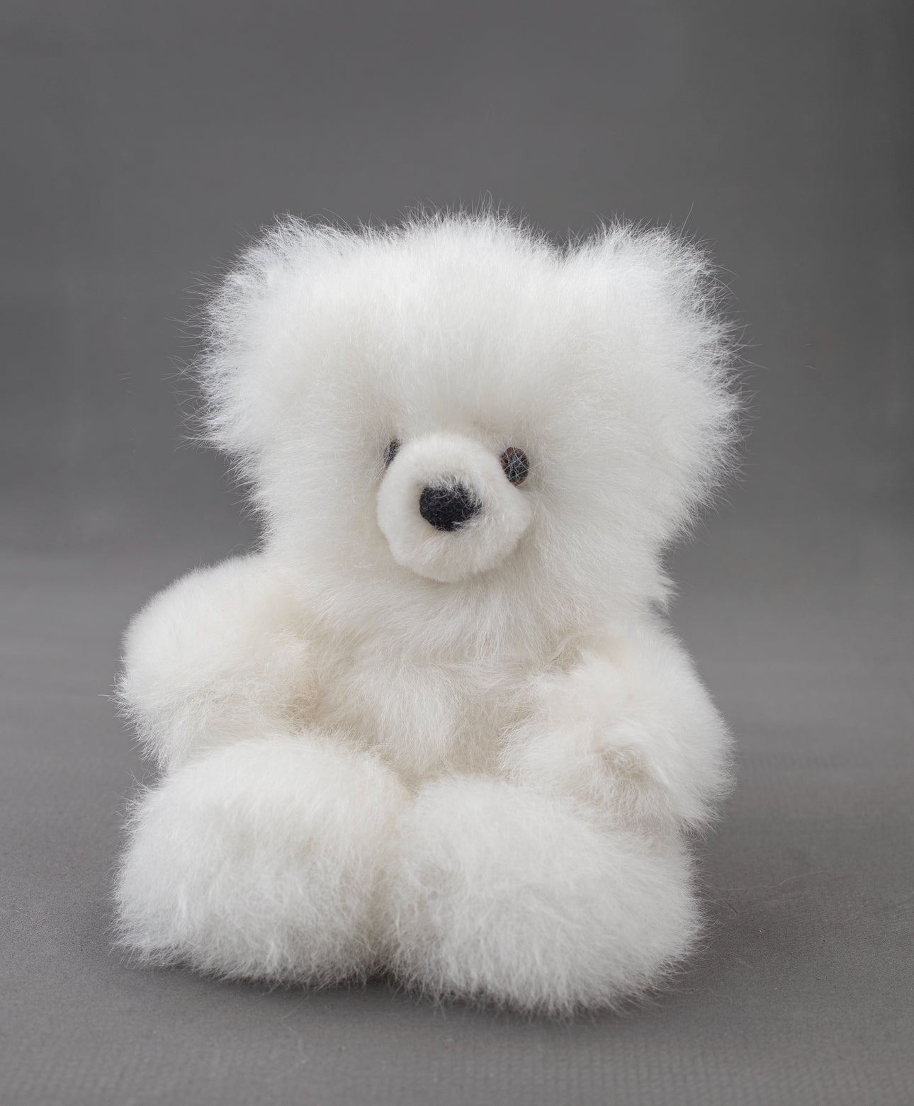 Alpaca Fur Stuffed Animal - Teddy Bear