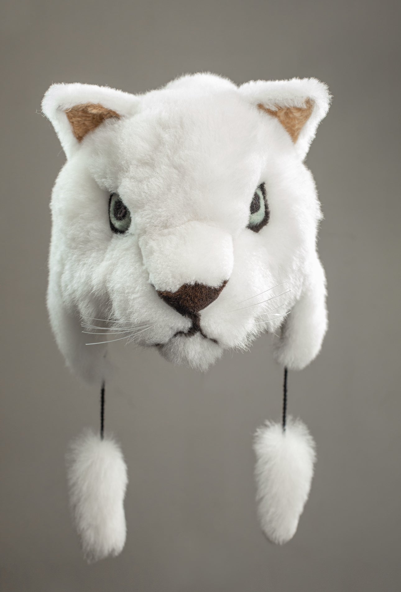 Alpaca Fur Animal Hat - Cat