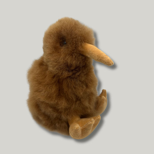 Brown “Little” Alpaca Wool Kiwi
