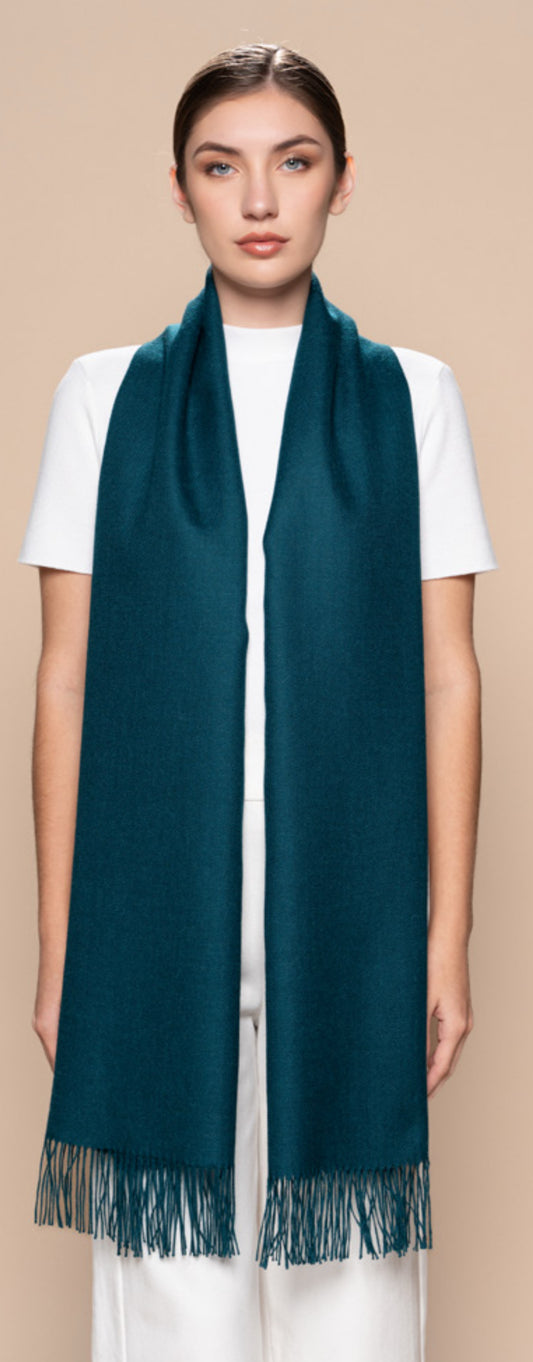 Classic Shawl - Jade Green